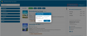 Biblioweb-Zugang